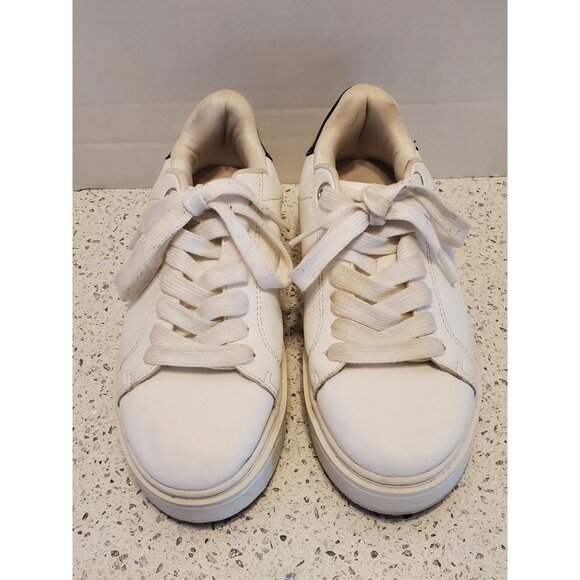 A New Day White Black sneakers size 7 - Picture 1 of 10
